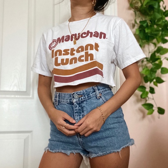 Maruchan Tops - Maruchan Ramen Cropped Tee